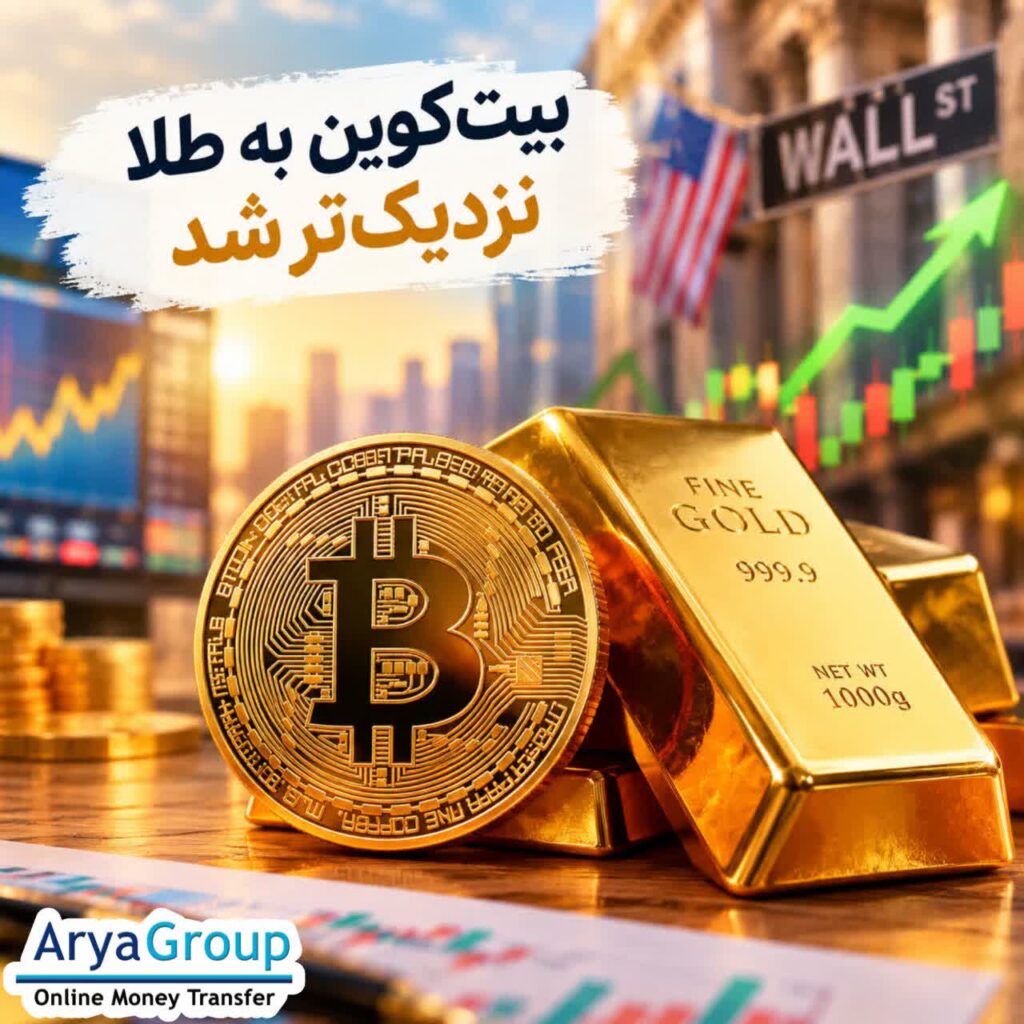 همبستگی بیت‌کوین با طلا به بالاترین سطح از سال ۲۰۲۰ رسیده، در حالی که ارتباط آن با نزدک کاهش یافته است؛ تغییری که با افزایش نگرانی‌ها درباره بدهی، کسری بودجه و کاهش ارزش ارزها هم‌زمان شده است.