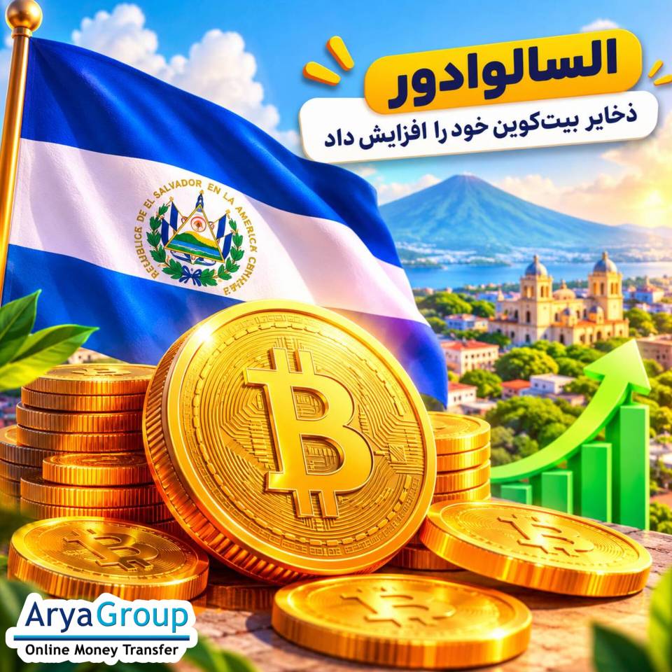 السالوادور با خرید هشت بیت‌کوین دیگر، مجموع ذخایر خود را به ۷۷۸۷٫۳۷ بیت‌کوین رسانده که ارزش آن حدود ۶۵۸ میلیون دلار برآورد می‌شود.