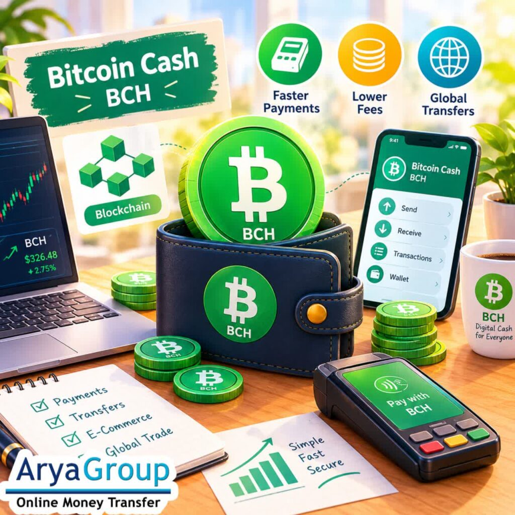 بیت‌کوین کش چیست و چه کاربردی دارد؟ با تاریخچه BCH، نحوه عملکرد، کاربردهای پرداختی، کیف پول و تفاوت آن با بیت‌کوین آشنا شوید.