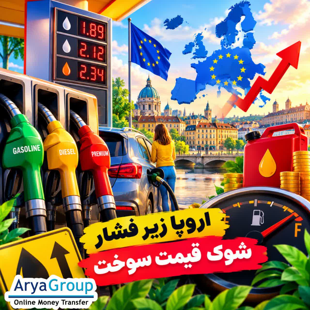 افزایش شدید هزینه سوخت، خانوارها و کسب‌وکارهای اروپایی را تحت فشار قرار داده و دولت‌ها را به سمت کاهش مالیات، پرداخت یارانه و اجرای اقدامات اضطراری سوق داده است.