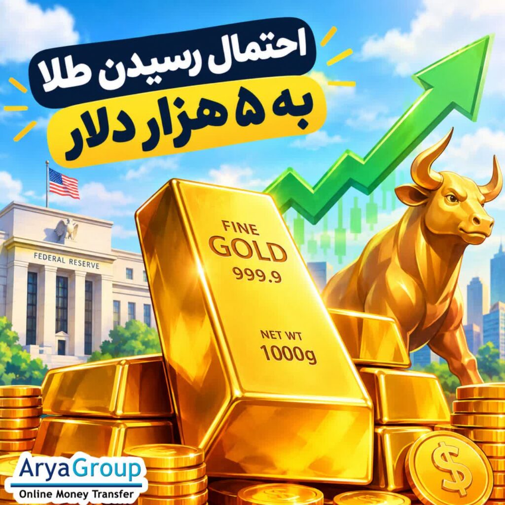 جفری کریستین، مدیر ارشد CPM Group، می‌گوید طلا ممکن است طی چهار ماه آینده سطح ۵ هزار دلار در هر اونس را آزمایش کند. نگرانی درباره تورم، نااطمینانی اقتصادی و ریسک‌های مالی از عوامل مهم این دیدگاه هستند