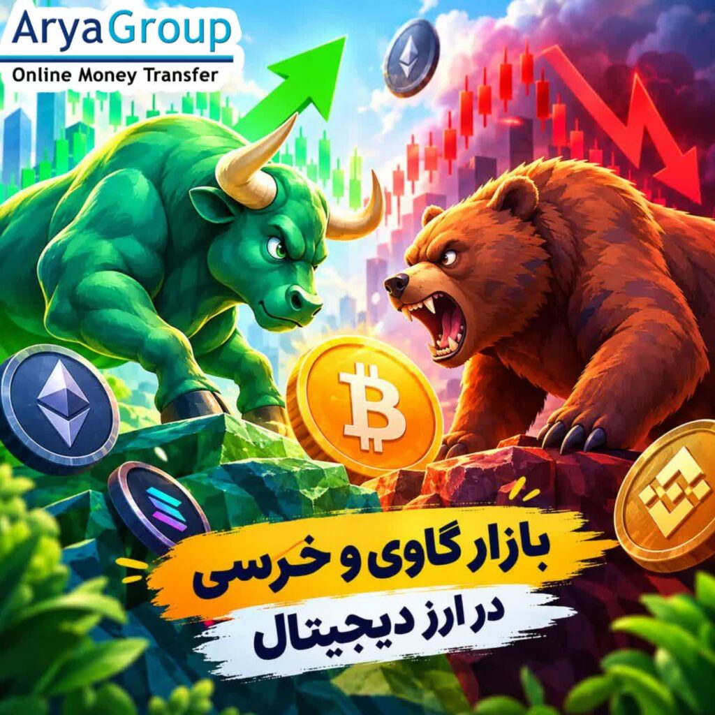 با تفاوت بازار گاوی و خرسی در ارزهای دیجیتال، ویژگی‌ها، دلایل شکل‌گیری و تأثیر این چرخه‌ها بر بازار رمزارزها آشنا شوید