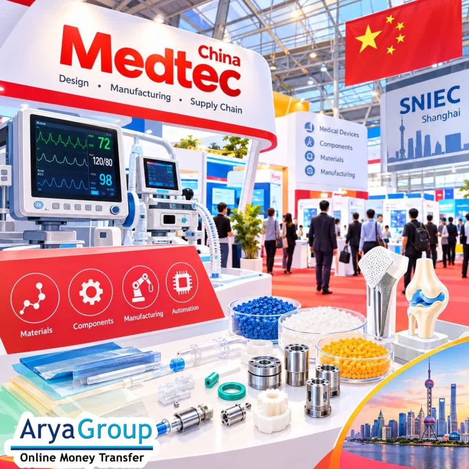 معرفی نمایشگاه Medtec China در شانگهای؛ رویدادی تخصصی برای فناوری، طراحی، تولید و زنجیره تأمین تجهیزات پزشکی.