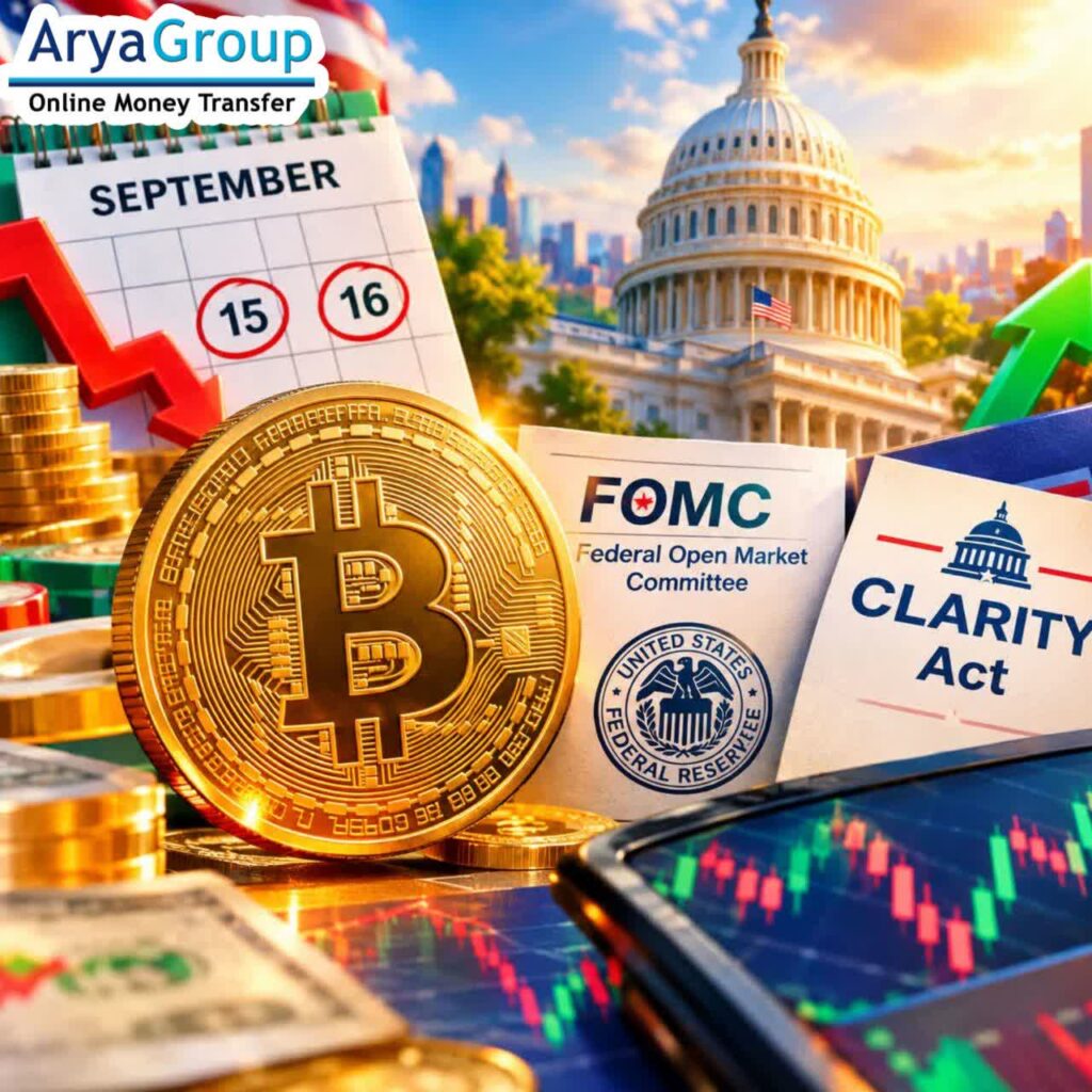 بیت‌کوین در محدوده ۷۶٬۷۰۰ دلار قرار گرفته و بازار منتظر تصمیم FOMC و رأی‌گیری قانون CLARITY است؛ در همین حال نگرانی‌های تورمی و حمایت ۷۵٬۵۰۰ دلاری اهمیت بیشتری پیدا کرده‌اند.